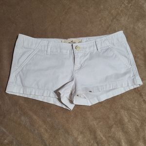 Hollister white women's shorts size 3